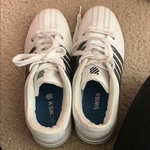 Kids K Swiss shoes.